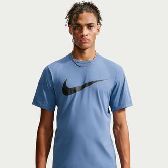 Nike Mens Hyverse Dri-FIT UV Protection Training T-Shirt in Blue | IV4812-459