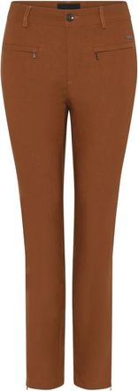 C.Ro Slim-fit Broeken - Dames - Slim Fit Broeken - Oranje - M - Broeken