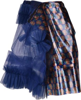Comme Des Gar&ccedil;ons Rokken, Dames, Veelkleurig, M, Polyester, Gonna in toulle