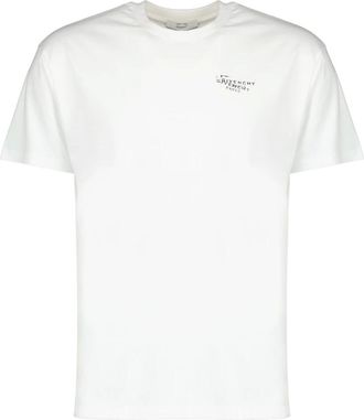 Givenchy T-Shirts, male, White, Size: 2XL Stamp T-shirt