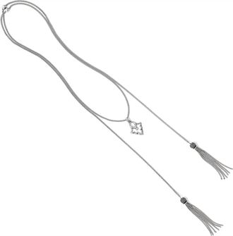 Brighton Womens Salma Lariat Necklace In Silver