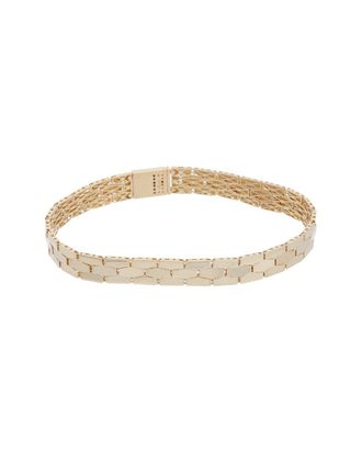 Italian Gold, Inc 14K 8.4Mm Honeycomb Bracelet