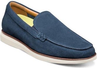 Florsheim Tropics Venetian Loafer in Navy Suede at Nordstrom, Size 11.5
