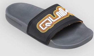 Quiksilver Rivi Wordmark Slide II Kids Sandalen schwarz