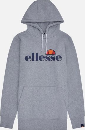 Ellesse Mens SL Gottero OH Hoody - Grey Marl - Size: 44