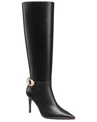 Stuart Weitzman Stuart Power Buckle Leather Boot