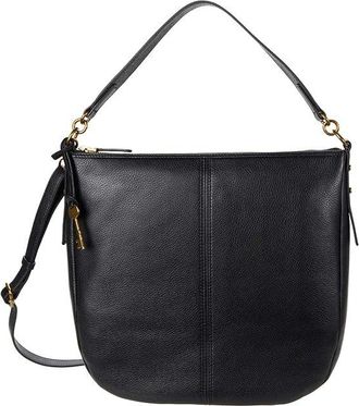 Fossil Jolie Hobo Womens Handbags Black, Leather