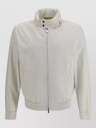 Brunello Cucinelli turtleneck hooded jacket