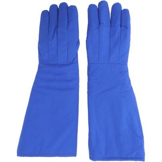 OEM Guantes Criog&eacute;nicos Para Gnl, Nitr&oacute;geno L&iacute;quido, Hielo Seco, Almacenamiento En Fr&iacute;o, Protecci&oacute;n De Seguridad, Resistentes A Bajas Temperaturas, 58 Cm 