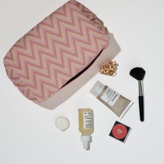 Urban Expression V-Muse Cosmetic & Travel Organizer Pouch in Pink Multi at Nordstrom