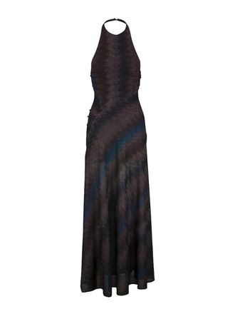 Missoni Pattern Halterneck Dress