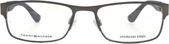Tommy Hilfiger Demo Rectangular Mens Eyeglasses TH 1523 0R80 54
