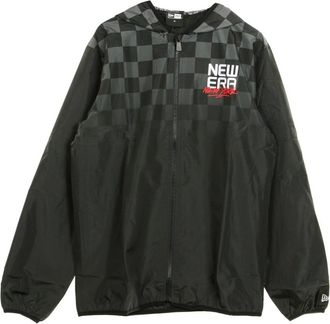 New Era Zwarte Windbreaker Jas voor Mannen - Heren - Zomerjassen - Zwart - L - Jassen