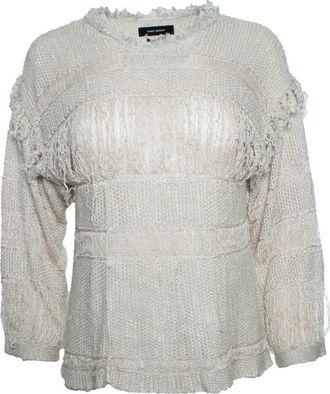Isabel Marant Isabel Marant, fringed gebreide top
