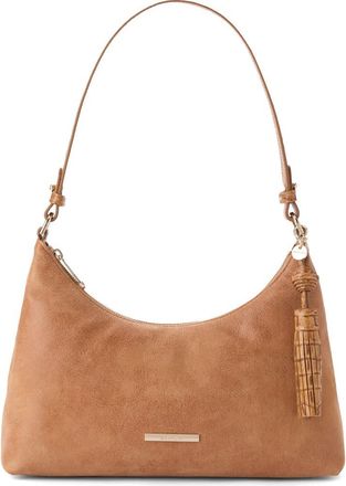 Brahmin Olivia Leather Shoulder Bag in Tan at Nordstrom