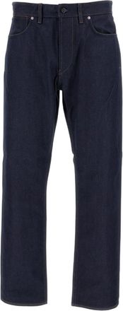 Stone Island Blue Regular Mid Rise Jeans
