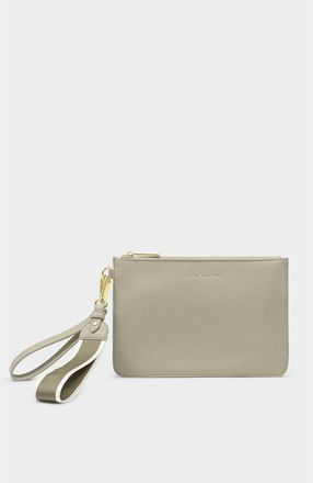 Katie Loxton Hallie Wristlet Pouch in Green Mist at Nordstrom