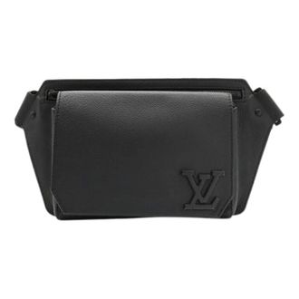 Louis Vuitton Pre-owned Sling bag - Dames - Pre-owned - Zwart - Maat: ONE Size Leer