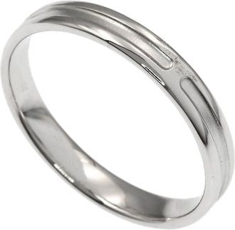 Herm&egrave;s White Gold (18K) Band Ring (Pre-Owned)