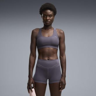 Puma Reggiseno da training CLOUDSPUN da donna, Abbigliamento, Grigio, XXL