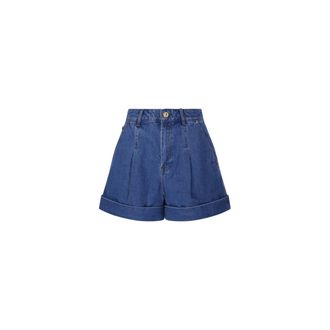 Zimmermann Denim Shorts, female, Blue, Size: M Denim Tailored Short