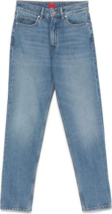 HUGO BOSS Jeans dritti - Blu