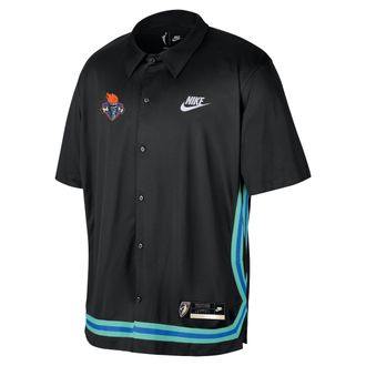 Nike New York Liberty Court Origins Nike Mens Dri-FIT WNBA T-Shirt in Black | IM6714-010