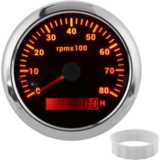 OEM Tac&oacute;metro De 85 Mm, 08000 Rpm, Retroiluminaci&oacute;n De 7 Colores, Resistente Al Agua Ip67, Tipo Aguja, Para Embarcaciones, Veh&iacute;culos Recreativos, 932 V, N