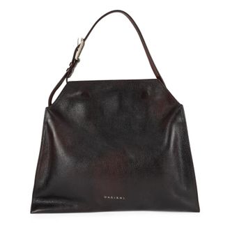 Orciani Bolso de hombro Trinity Lagoon M - Bags - Mujer - Marr&oacute;n - ONE SIZE