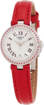 Tissot Bellissima Small Lady Quartz White Mother of Pearl Dial Watch T1260106611300
