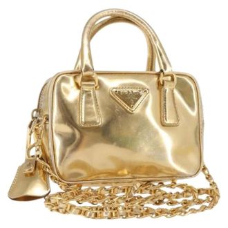Prada Mini Borsa in Pelle Pre-owned - - Pre-owned - Donna - Giallo - ONE SIZE