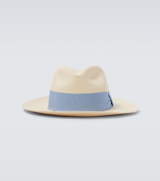 Frescobol Carioca Rafael straw Panama hat