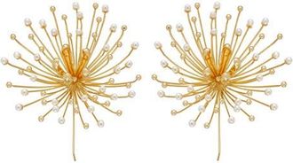 Cult Gaia Damita Faux Pearl Earrings at Nordstrom