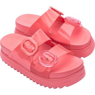 Melissa Cozy Platform Sandal in Pink at Nordstrom, Size 10