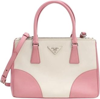 Prada Pre-owned Handbags, female, Pink, Size: ONE SIZE Pre-owned Vintage Handbag