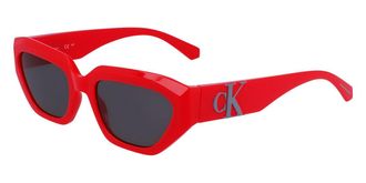 Calvin Klein Jeans CKJ23652S 600 Mens Sunglasses Red Size 54