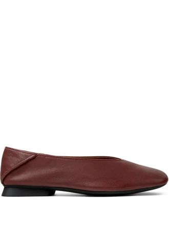 Camper Casi Myra leather ballet flats - Red