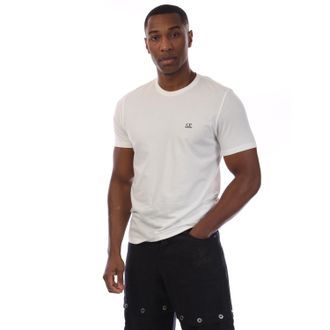 C.P. Company Mens C.P. Company Logo T-Shirt in White