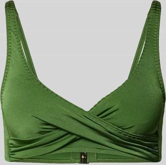 Watercult Bikini-Oberteil mit abnehmbaren, verstellbaren Tr&auml;gern in Gruen, Gr&ouml;&szlig;e 36B