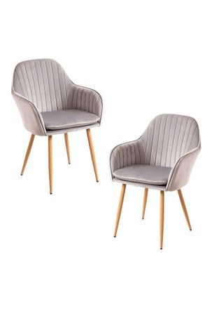 Regalos Miguel Regalos Miguel - Packs Sillas Comedor - Pack 2 Sillas Chic - Gris