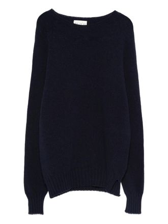 Maryya boat-neck sweater - women - Wool/Cashmere - S - Blue