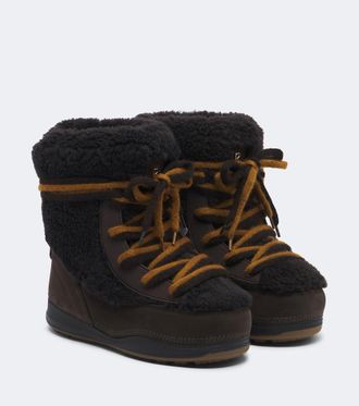 Bogner La Plagne 28 shearling-lined snow boots