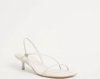 SIMKHAI Womens Cedonia Strappy Kitten Heel Sandal