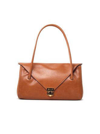 Marni Borsa a tracolla Marni E/W marrone chiaro