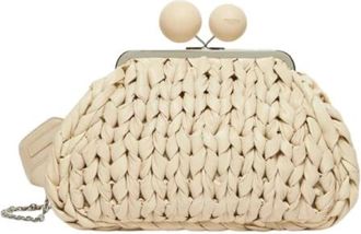 Max Mara Clutches, female, Beige, Size: ONE SIZE Pasticcino Bag Wkalibero