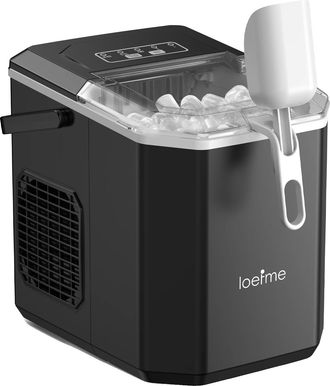 OEM M&aacute;quina De Hielo, Producci&oacute;n R&aacute;pida De Hielo, Funci&oacute;n De Limpieza Autom&aacute;tica, Color Negro