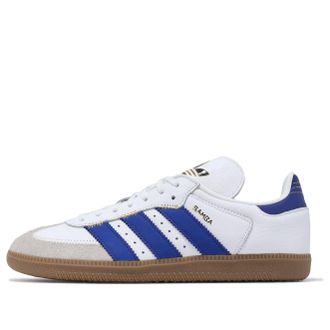 adidas Samba OG Oversized Logo White Semi Lucid Blue IF1813