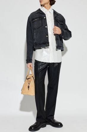 Maison Margiela Denim Jacket, Mens, Grey