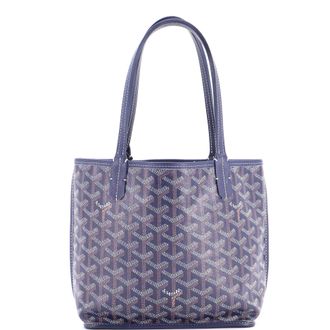 Goyard Anjou Reversible Tote Coated Canvas Mini