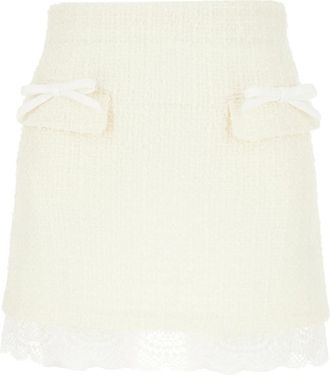 Self Portrait Donna, Gonne, Beige, XS, new